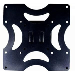 Universal Fixed Wall Mount for LED LCD Plasma HDTV TV (VESA 75/100/200 23 - 37 Inch Screen)