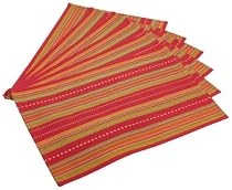 DII Sun-Kissed Stripe Placemat, Set of 6