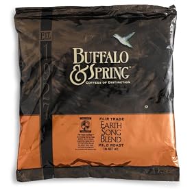 Buffalo & Spring  Earth Song Blend Whole Bean Coffee, 2-Pound Bag