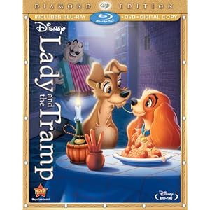 Lady and the Tramp (Three-Disc Diamond Edition Blu-ray/DVD + Digital Copy) (1955) $19.99