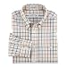 Pure Cotton Wrinkle-free Long-sleeved Shirts, Natural, Large
