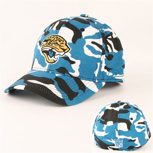 Jacksonville Jaguars Flex Fit Baseball Hat - Camouflage