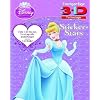 Disney: 3-D Stickerbuch Prinzessin