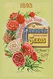 Art Poster, Rawson's Vegetable and Flower Seeds - 20x30