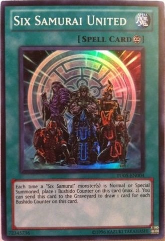 Yu-Gi-Oh! - Six Samurai United - Turbo Pack 5 - #TU05-EN004 - Promo Edition - Super Rare