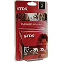 TDK 2X DVD-RW 8CM 1.4 GB DVD-RW 3 Pack in Jewel Case