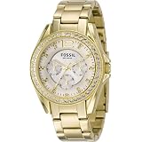 Fossil Riley Multifunction Champagne Dial Watch