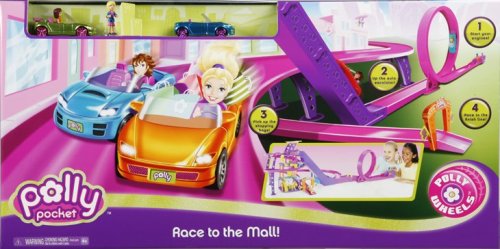 Polly Pocket Race Track Playwheels City