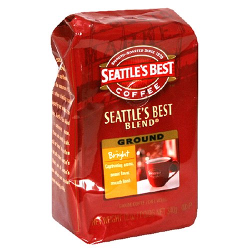 Seattle's Best Coffee Seattle's Best Blend, Ground, 12-Ounce Bags (Pack of 3)