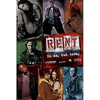 Rent Movie - Movie Score, Poster Print