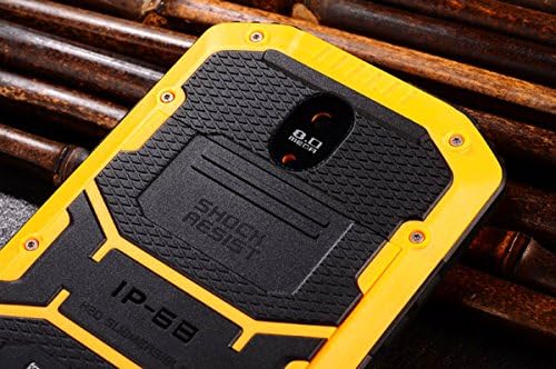 Hummer H8 3g Smartphone 5.0' Capacitive Screen Ip68 Waterproof Shockproof Dustproof GPS Smart Phone Unlocked ( Yellow )