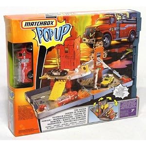 Matchbox Pop Up Adventure Set -- Fire Station by 