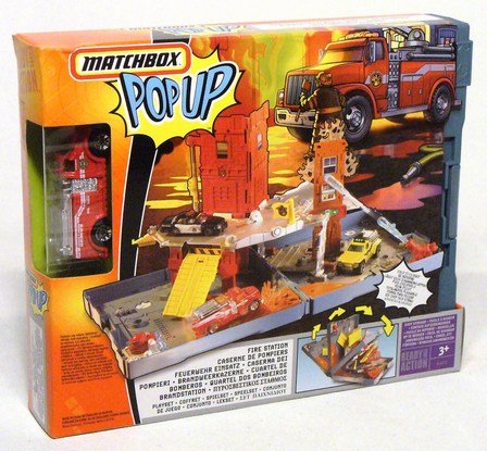 matchbox pop up adventure set fire station  more detail click!