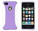 Body Armor Case for Apple iPhone 4, 4S (AT&T, Verizon, Sprint) - Lavender/White