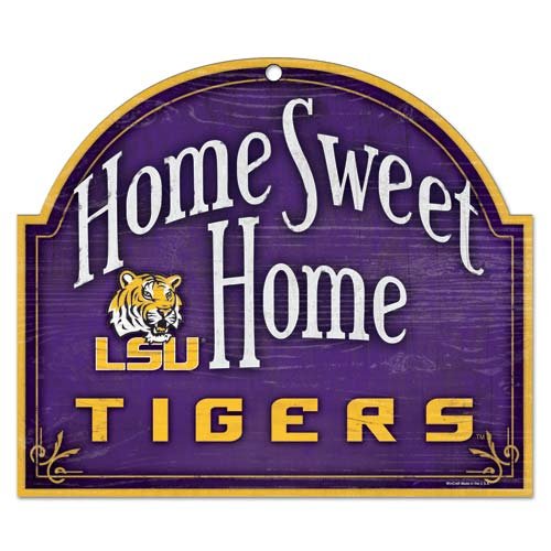LSU Tigers 11 x Home Sign