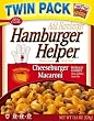 Hamburger Helper, Cheeseburger Macaroni, 10-Serving Box (Pack of 6)