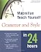 Books : Alpha Teach Yourself Grammar and Style in 24 Hours