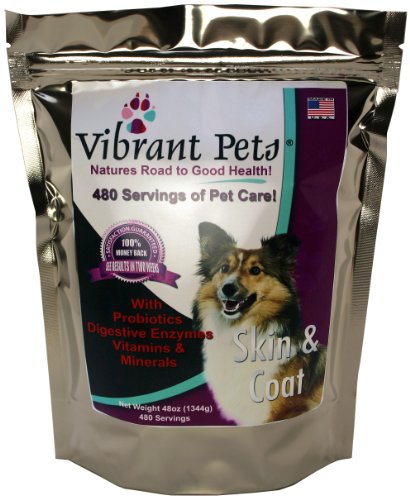 Vibrant Pets Skin  &  Coat Ultimate Formula, 48 Ounce