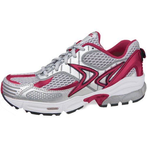 Aetrex Women's Edge Runner Sneaker,Silver / Raspberry,7.5 M US Aetrex Women's Edge Runner Sneaker,Silver / Raspberry,7.5 M US