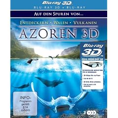 Azoren 3D - Auf den Spuren von Entdeckern, Walen und Vulkanen - Die komplette Serie (3x Blu-ray im Digipack) (3D Version inkl. 2D Version & 3D Lenticular Card) [3D Blu-ray]