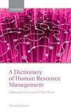 A dictionary of human resource management