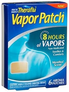 Theraflu Vapor Patch From The Makers Of Theraflu, 6 Count Boxes (Pack of 3)