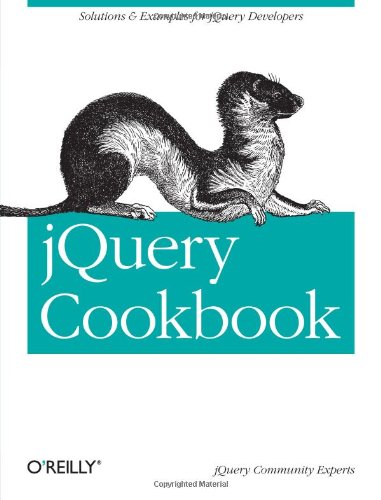 jquery cookbook solutions  examples for jquery developers animal guide