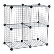Safco Model Wire Cubes, Black (5279)