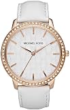 Michael Kors - Gold-plated White Dial Ladies Watch MK2223