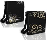 Eigenschaften - / STREETBAG: GOLDEN FLOWERS - Tasche / Geldbeutel