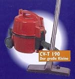 HITACHI CV T 190 Der Grosse Kleine Staubsauger rot Gesamtgewicht 4 kg, CVT190 Staubkontrollanzeige Sicherheitsautomatik, 12 m Einsatzradius, versandfertig