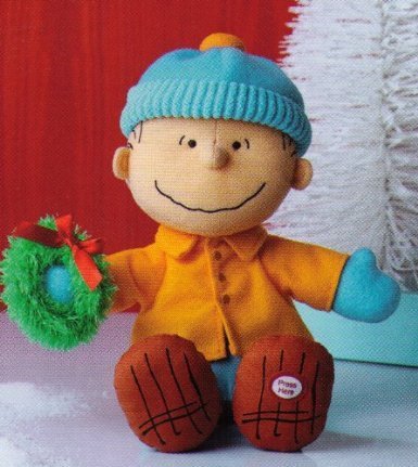 Hallmark 2011 Goodwill to All - Linus - Peanuts Gang Techno Plush
