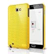 elago G4 Breathe Case for Galaxy Note - Sport Yellow + HD Professional film-(Compatible with at&t Only)