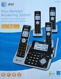AT&T CL83451 DECT 6.0 4-handset Phone System with HD Audio Caller ID Announce Push-to-Talk