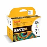 Kodak Genuine 30B/ 30CL Ink Cartridge Combo Pack - Black & Colour (335/ 390 Pages)