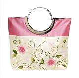 Aspire Classic Handbag Pearl and Flower Free Delivery