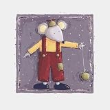 Mouse by Wilma Sanchez poster print,11.9 in. x 11.9 in.