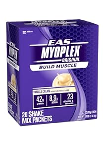 EAS Myoplex Original Powder, Vanilla Cream 20 Packets