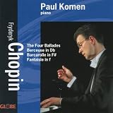 Frédéric Chopin, Four Ballades, Berceuse, Barcarolle, Fantaisie