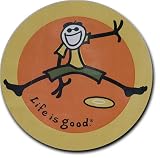 Life is Good Freestyle Sticker