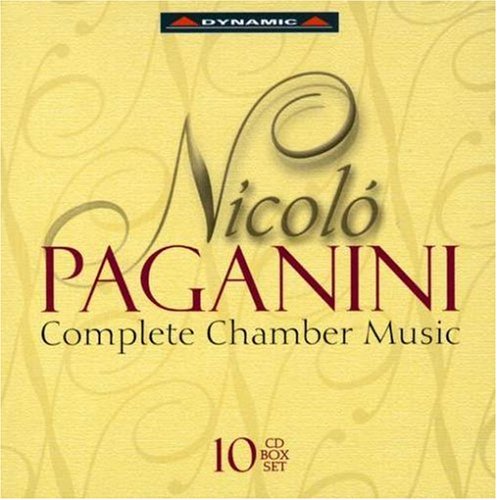 Cover image : Paganini: Complete Chamber Music