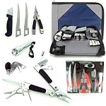 Fishing Tackle Tool Set Knives and Pliers Fisherman