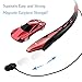 Bluetooth Headphones / Headset Rymemo Newest Universal Wireless Stereo Music Sports/Running Earphones w/Microphone Vibration Neckband Style Earpiece for Cellphone,Red-Black