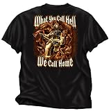 Firemen T-shirt What You Call Hell We Call Home