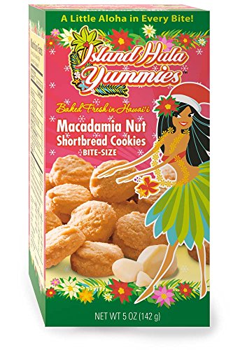 Island Hula Yummies-Macadamia Nut Shortbread-Holiday