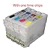 CEYE For EPSON XP220 XP320 XP324 XP420 XP424 Refillable Ink Cartridge With One Time Chips 220/220XL