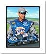 Rusty Wallace NASCAR Auto Racing Double Matted 8x1