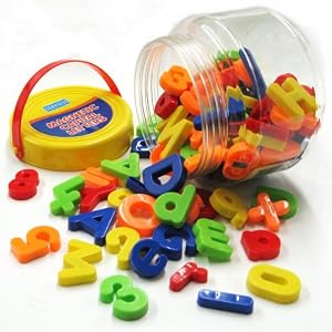 Magnetic Letters and Numbers Set (Over 100Pc!) -Affordable Gift for your Little One! Item... by