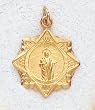14 Kt Gold Religious Medals - St. Jude - In a Premium Black Box