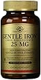 Solgar Gentle Iron 25 MG (IRON BISGLYCINATE) 180 Vegetable Capsules